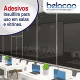 adesivo para vitrine Brás