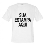 camisetas estampadas personalizadas Vila Mariana