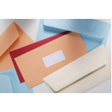envelope de papel personalizado Luz