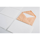 impressão de envelope de papel personalizado Luz