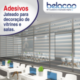 impressões de adesivo transparente Ibirapuera