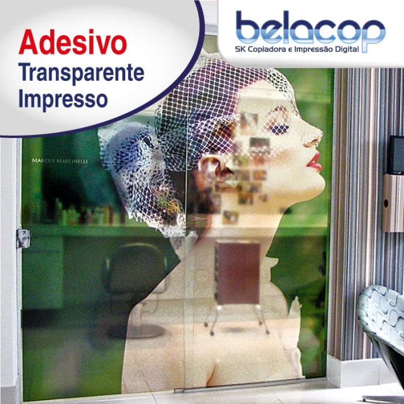 Adesivo para Salão