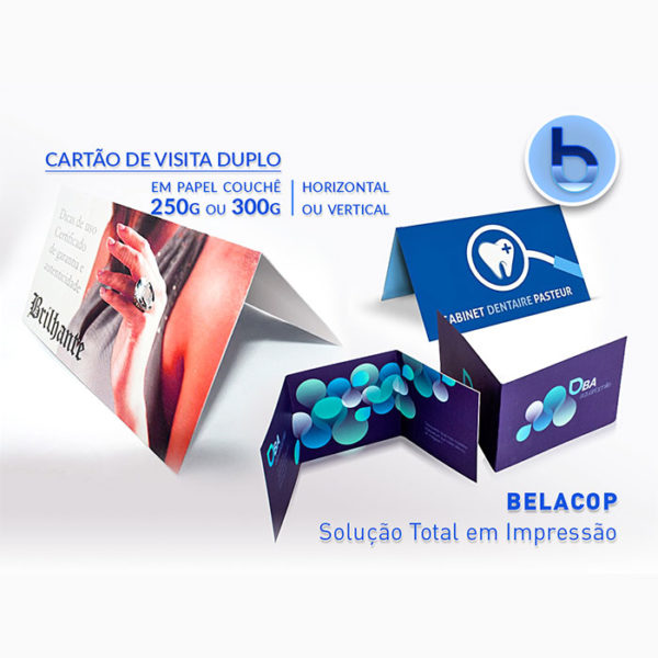 Cartão de visita personalizado